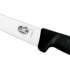 Нож кухонный Victorinox Fibrox, обвалочный, для мяса, 140мм, заточка прямая, стальной, черный [5.5603.14]